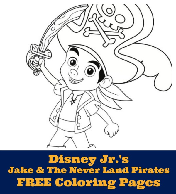 jake pirates disney coloring pages - photo #20